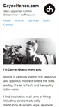 Mobile Screenshot of dayneherren.com